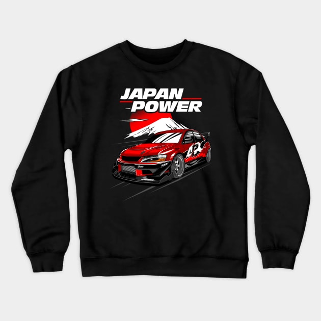 Mitsubishi Evo 8 Crewneck Sweatshirt by SpeedPistion